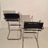 Pair of Cantilever Mart Stam bar stools