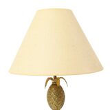 Lampe ananas en laiton de style Maison Charles Hollywood Regency