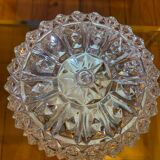 Round star-shaped glass ceiling light