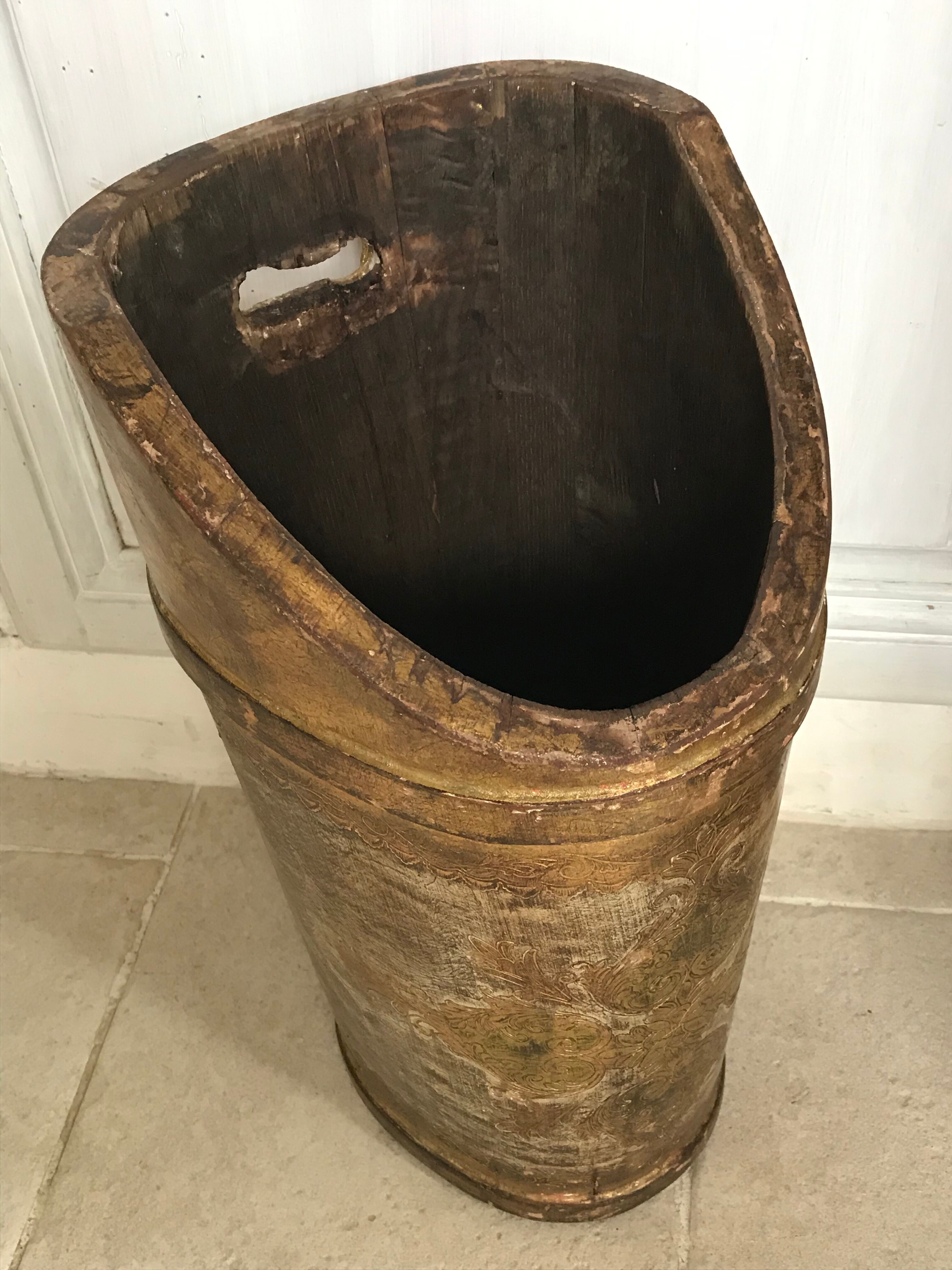 Vintage florentine umbrella holder