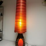 Large Vintage Ceramic Lamp ACCOLAY