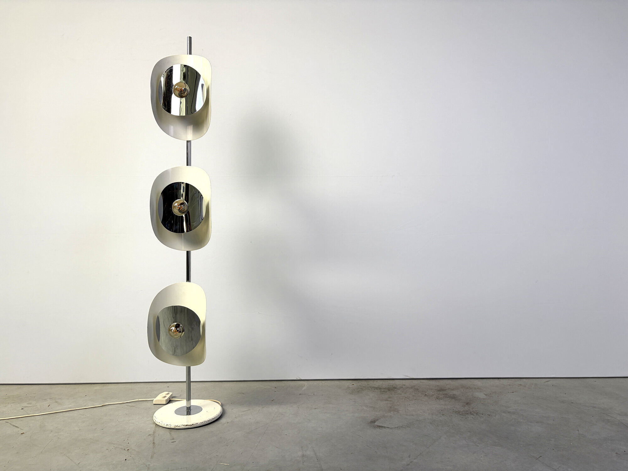 Mid century floor lamp by Brevetatto Italy, 1960s