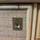 Dal Vera rattan and bamboo sideboard