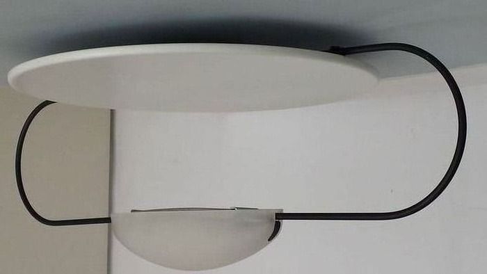 Applique Spilla Vetro-Luciano Pagani pour Arteluce