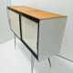 Vintage enfilade in formica / Eiffel feet / sideboard storage cabinet