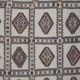 Vintage Turkish kilim, handwoven, 149x208 cm.