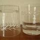 6 verres whisky cristal Lorraine service vintage french crystal glasses