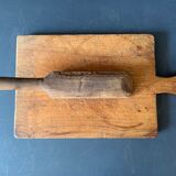 Old cutting board in French solid wood