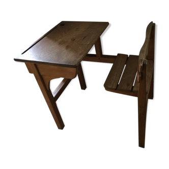Vintage school table