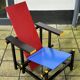 Reproduction de chaise rouge et bleue Rietveld