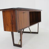 1960s Peter Løvig Nielsen 'Boomerang' Desk in Palisander Hedensted Møbelfabrik, Denmark