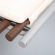 German Spine Back Lounge Chair Chaiselongue by Peter Strassl 70s