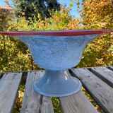 Italian basin blue and red border