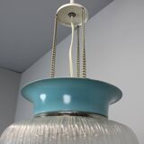 Glass pendant light by Napako, 1970s