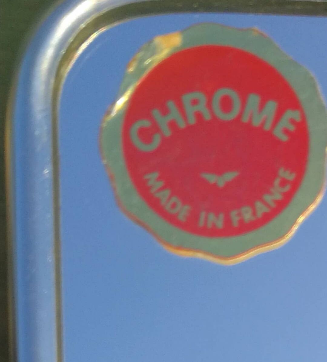 Barber mirror 30 x 24 cm