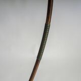 50s floor lamp with pleated shade