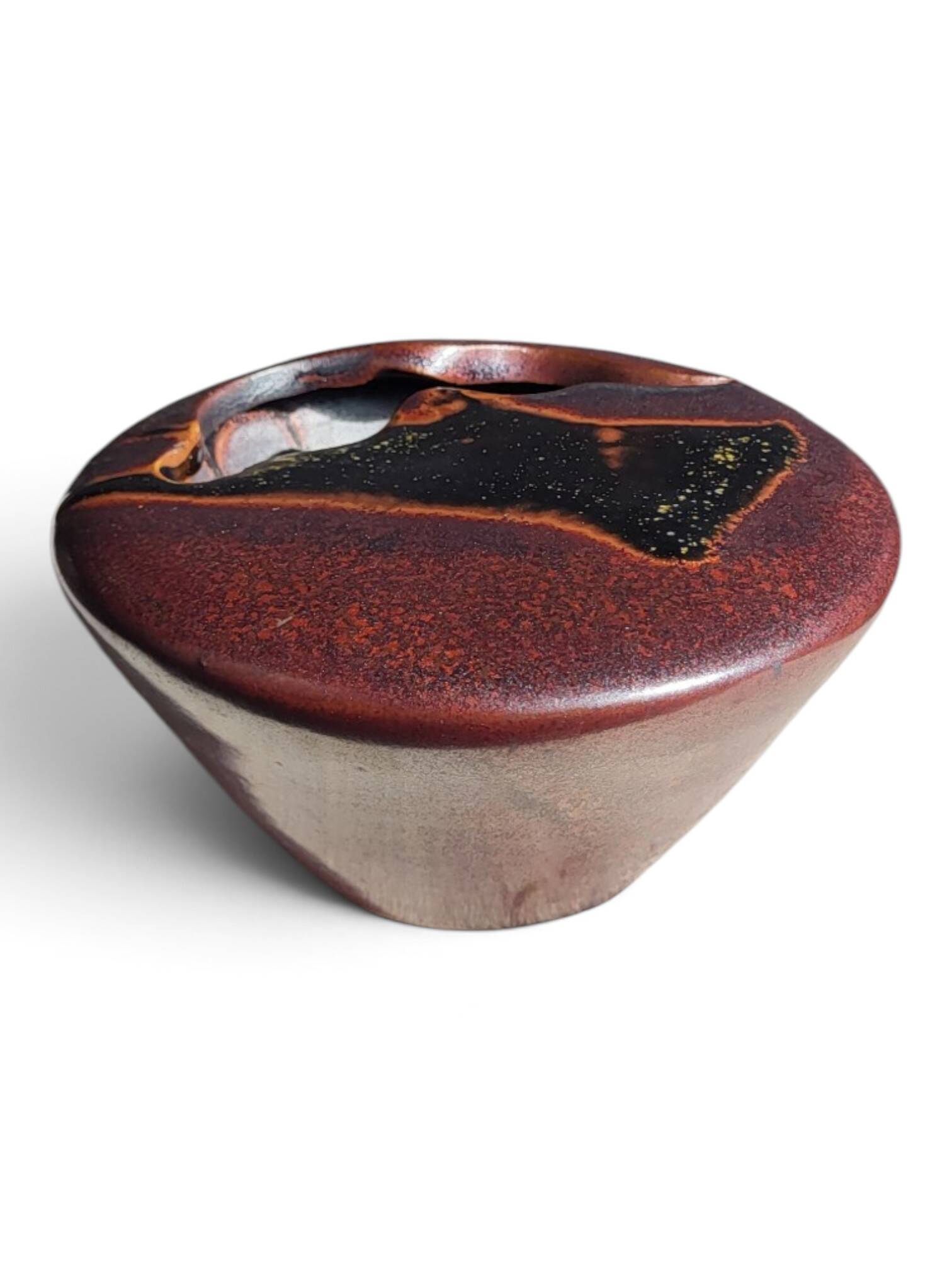 Vase en grès émaillé de Jean Cacheleux — Puisaye