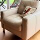 Canapé cuir 3/4 places + fauteuil – très bon état – valeur 3 261euros