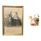 Antique prints "Les modes de Paris"