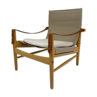 Fauteuil Lounge Mid-Century Hans Olsen ”Gazelle”, Suède années 1960