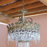 Ceiling lamp chandelier tassels ø 34 cm