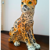 Léopard en céramique – Italie Années 70