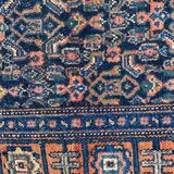 Tapis ancien persan d’orient senneh fait main 102x139 cm