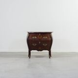 French mahogany veneer chest of drawers from the 1930's