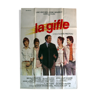 Original cinema poster "La Gifle" Ventura, Adjani, Girardot