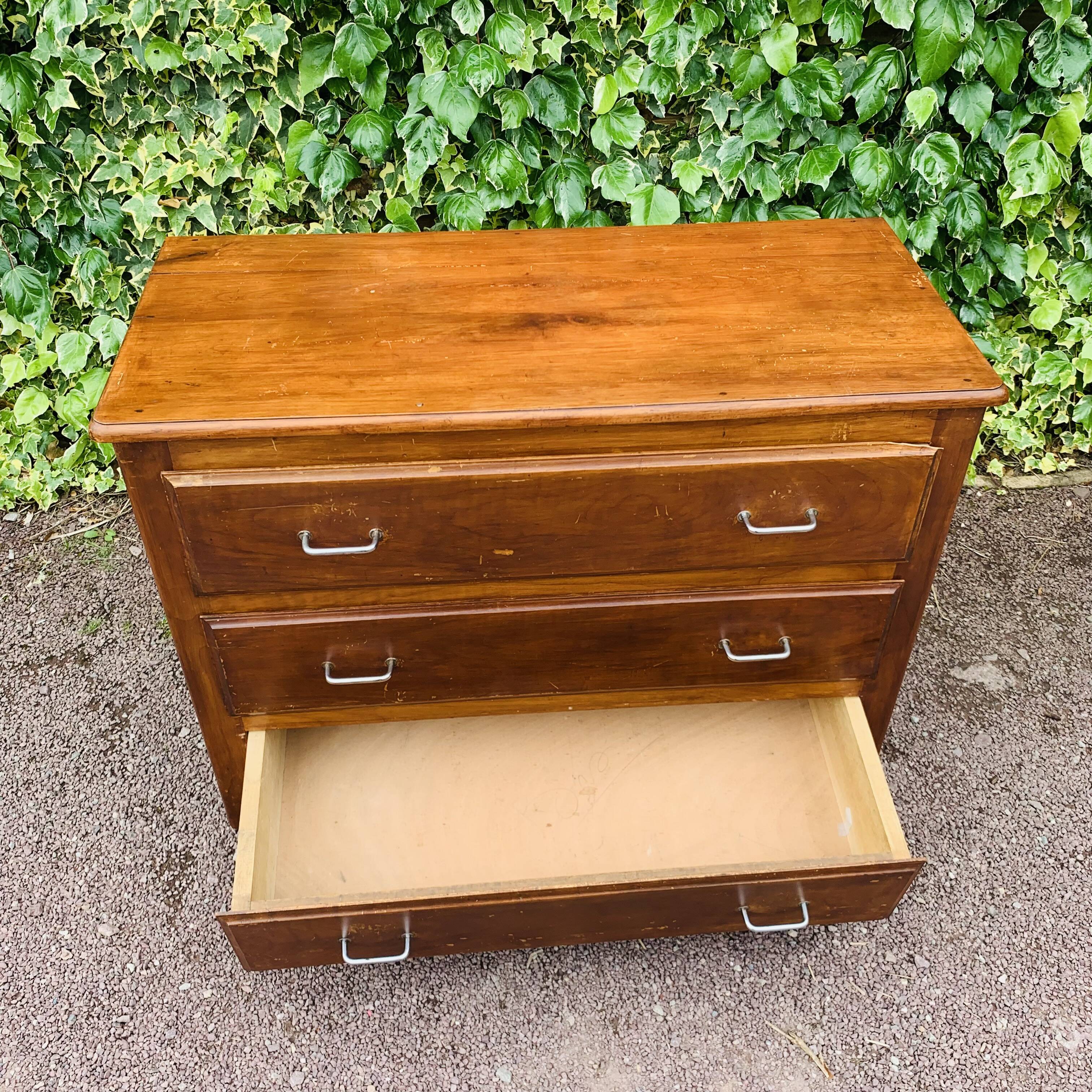 Commode vintage 3 tiroirs