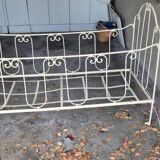Wrought iron bed