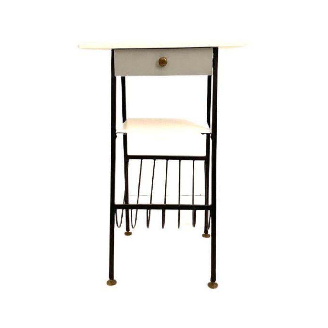 Midcentury modern console table, Italy 1950s