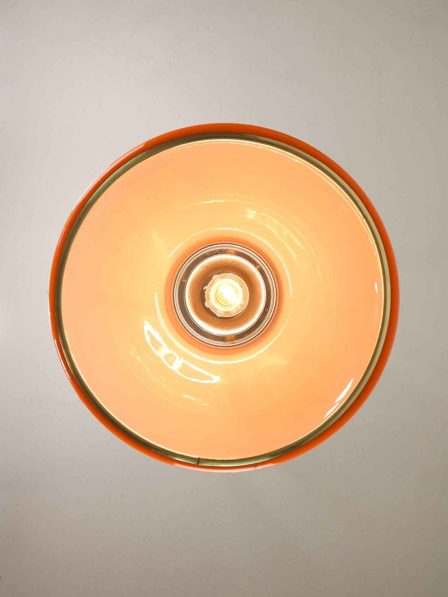 Lampe à Suspension Space Age Cabras par Luigi Massoni pour Guzzini, 1960s