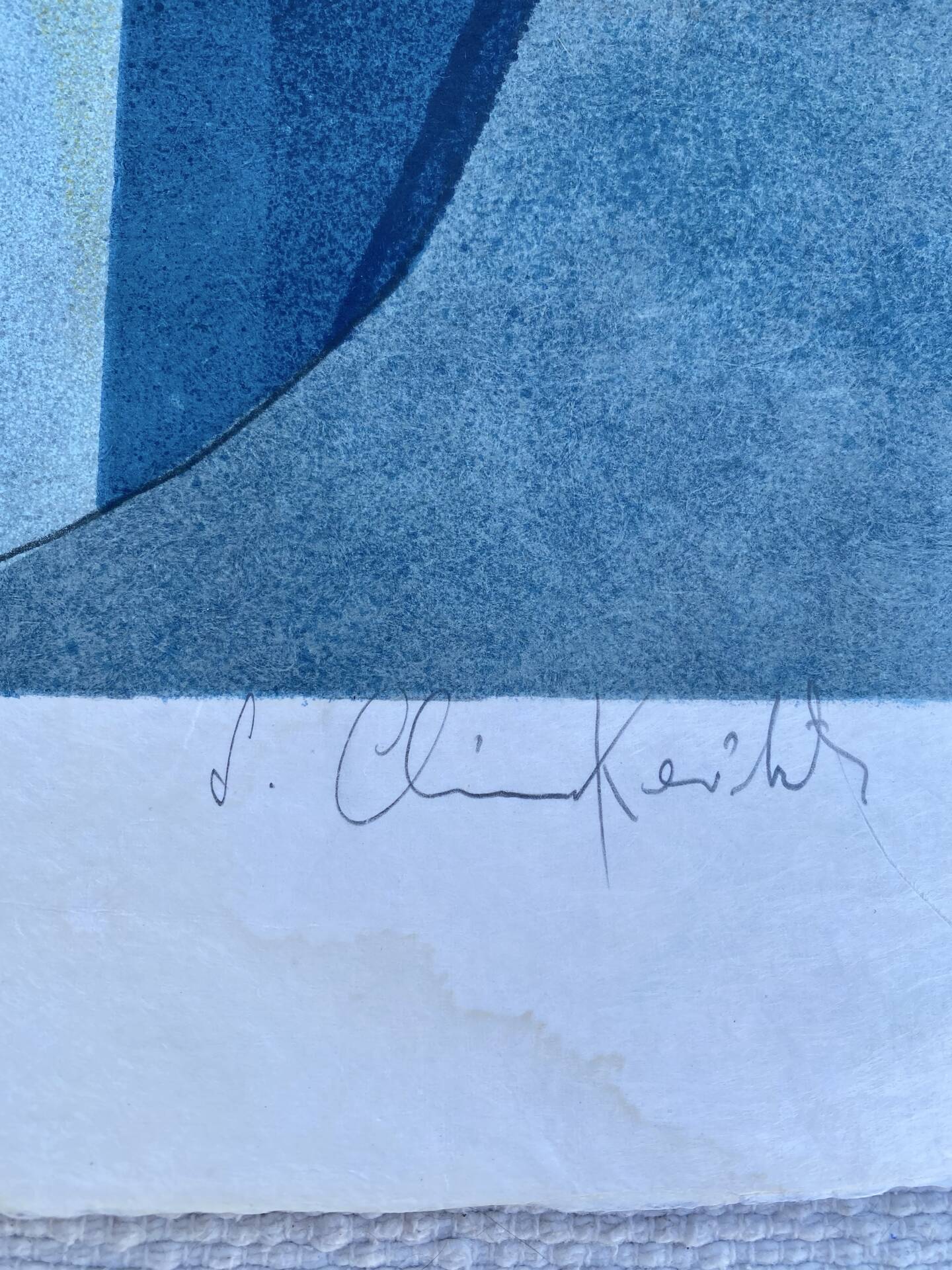 Sacha chimkevitch lithographie originale signée numérotée 82/175