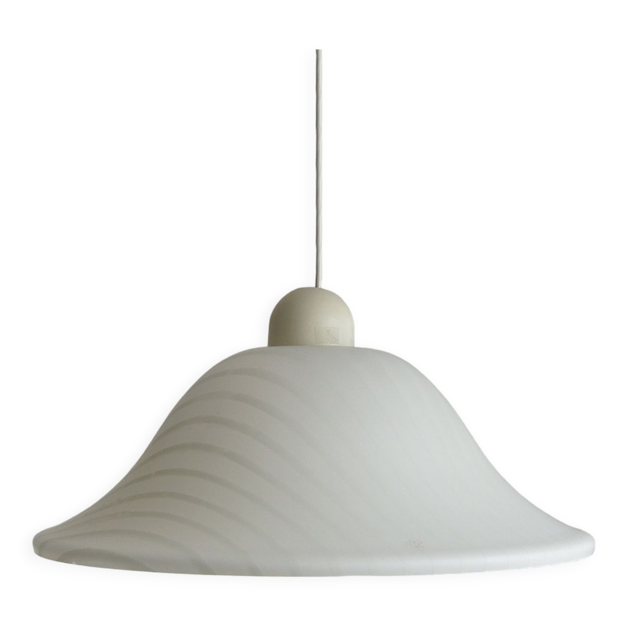 Mid-Century Glass Ceiling Lamp from Peill & Putzler