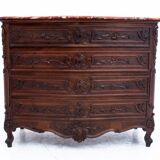 Antique stone chest of drawers, Western Europe, late 19th century.