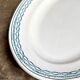 St Amand oval dish in blue ironstone