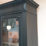 Showcase library cabinet of curiosities black Napoleon III