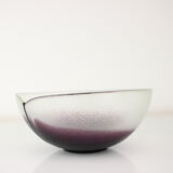 Mid-Century Bowl Designed by Jiri Suhajek for Crystalex , 1970's