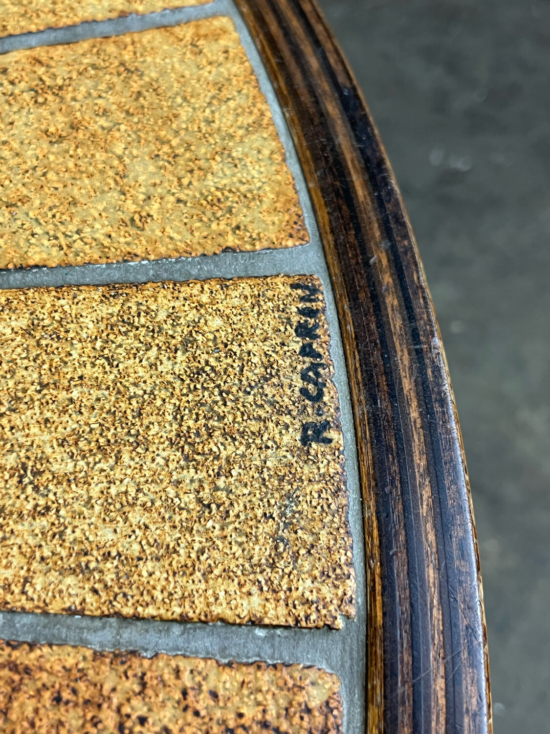 Coffee table Roger Capron herbarium