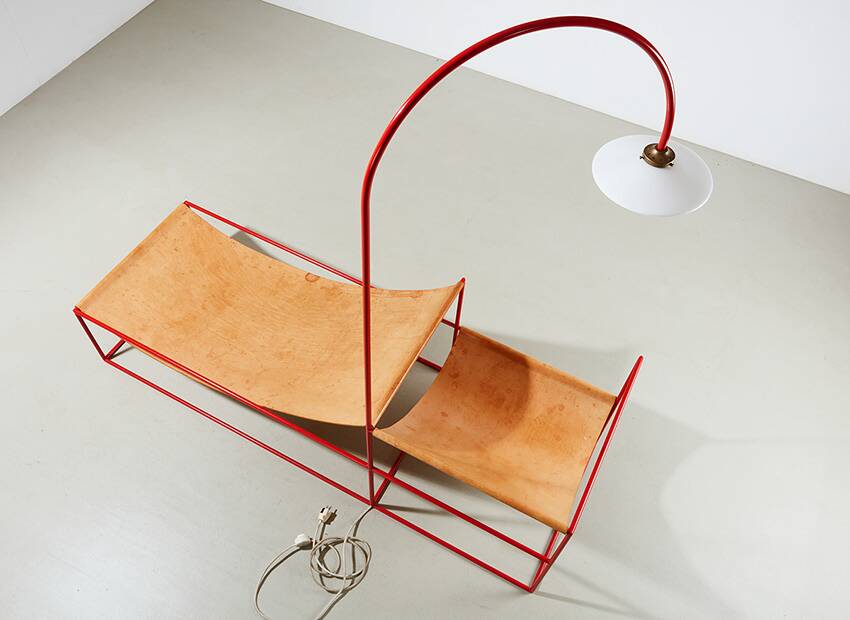 Muller & Van Severen Early Duo Seat + Lamp Belgium 2011
