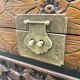 Large Chinese carved camphor wood chest from the 20s/30s
