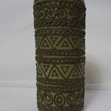 Vintage 70's green vase