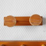 Vintage 70s pine coat hooks – Perriand Les Arcs style