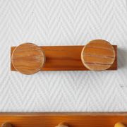 Vintage 70s pine coat hooks – Perriand Les Arcs style