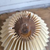 Table lamp in turned wood