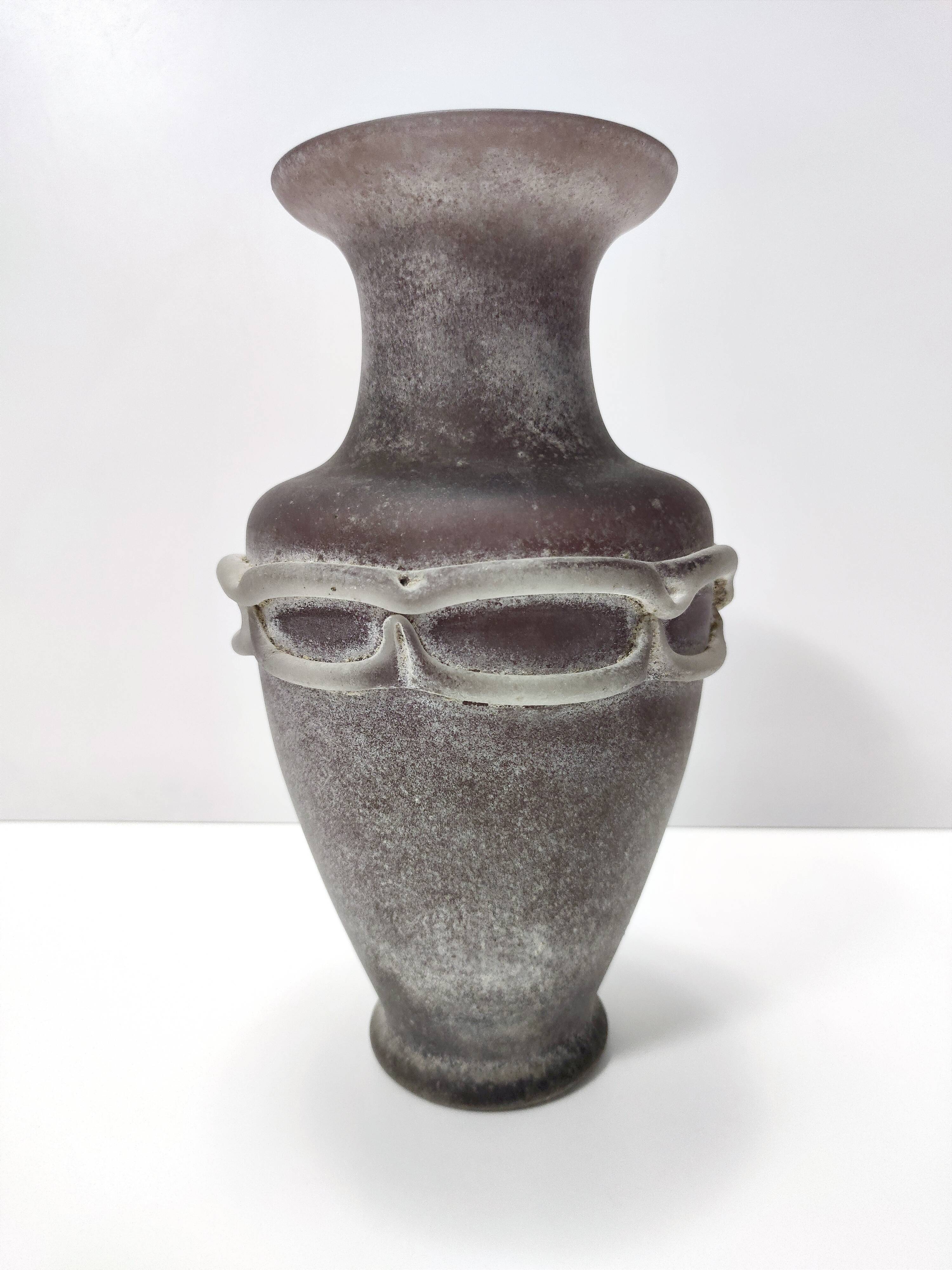 Scavo glass vase Italy