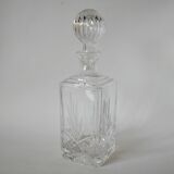 crystal whiskey decanter 1960 28 X 9.5 cm