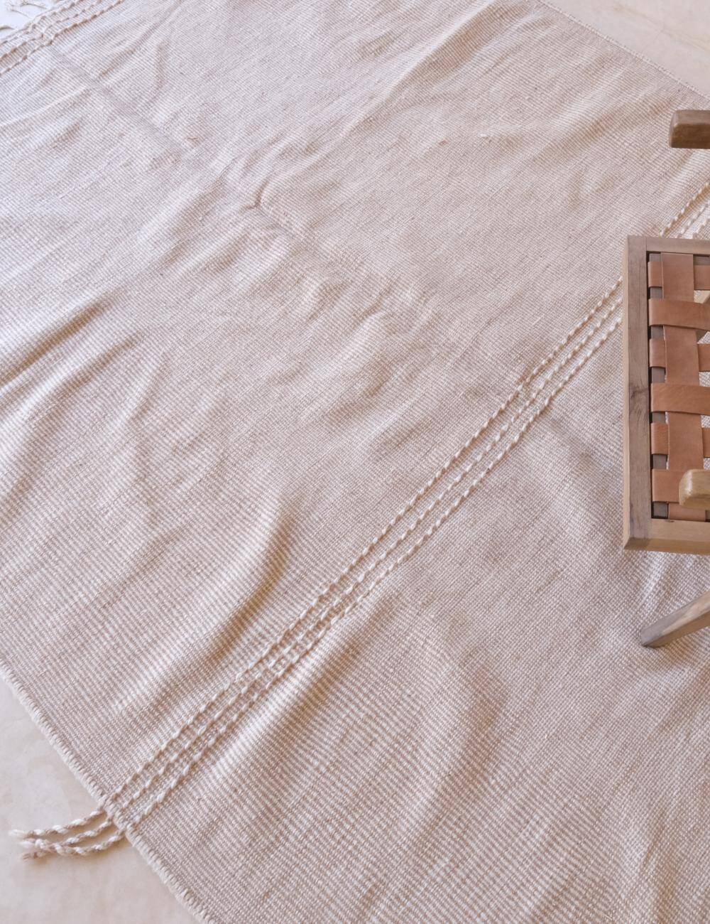 Kilim Rug Zanafi Beige - 327 x 205 cm
