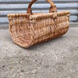 Wicker log basket 1970